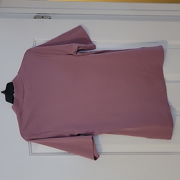 Mock Turtleneck Rose Color - Picture 4 of 7